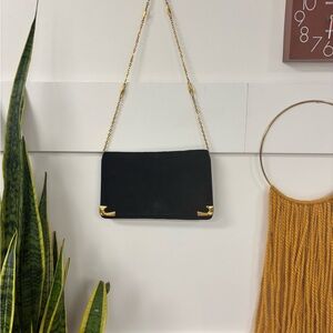 Vintage Black and Gold Women's Bag